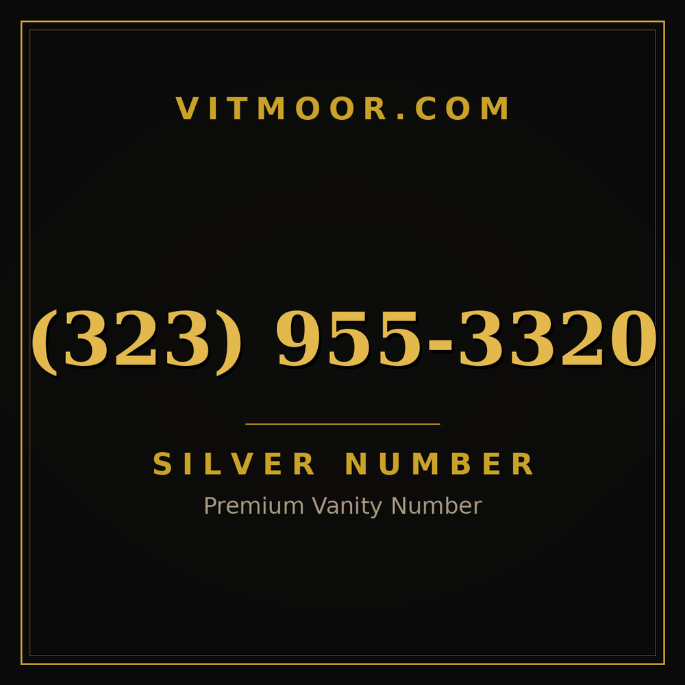 323 955-3320