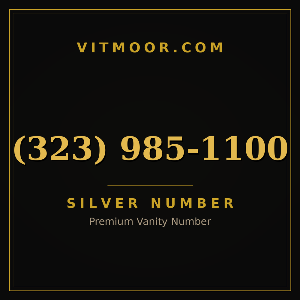 323 985-1100