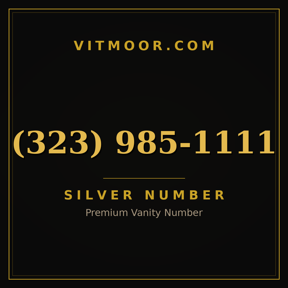 323 985-1111