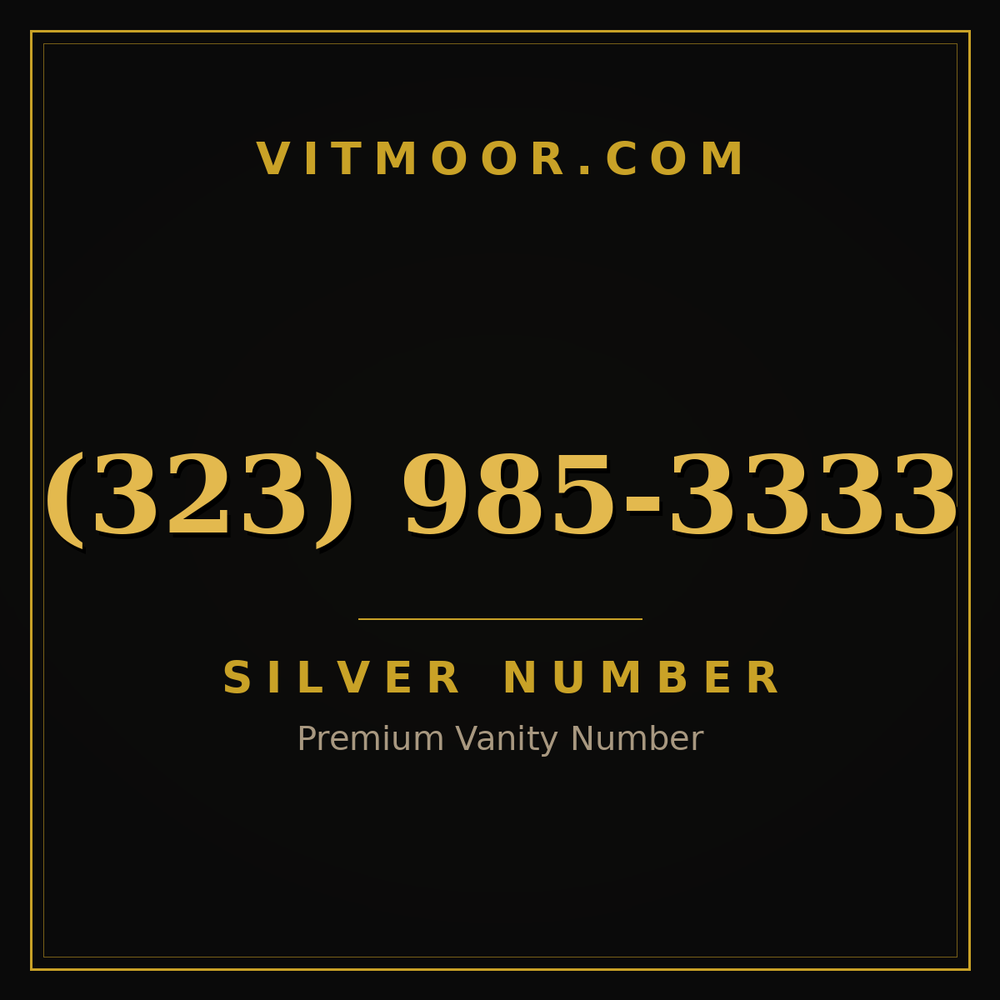 323 985-3333
