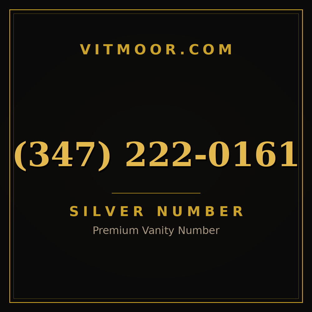 347 222-0161