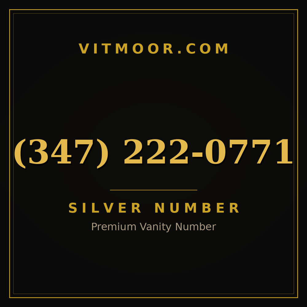 347 222-0771