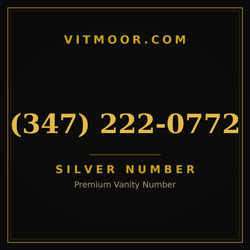 347 222-0772