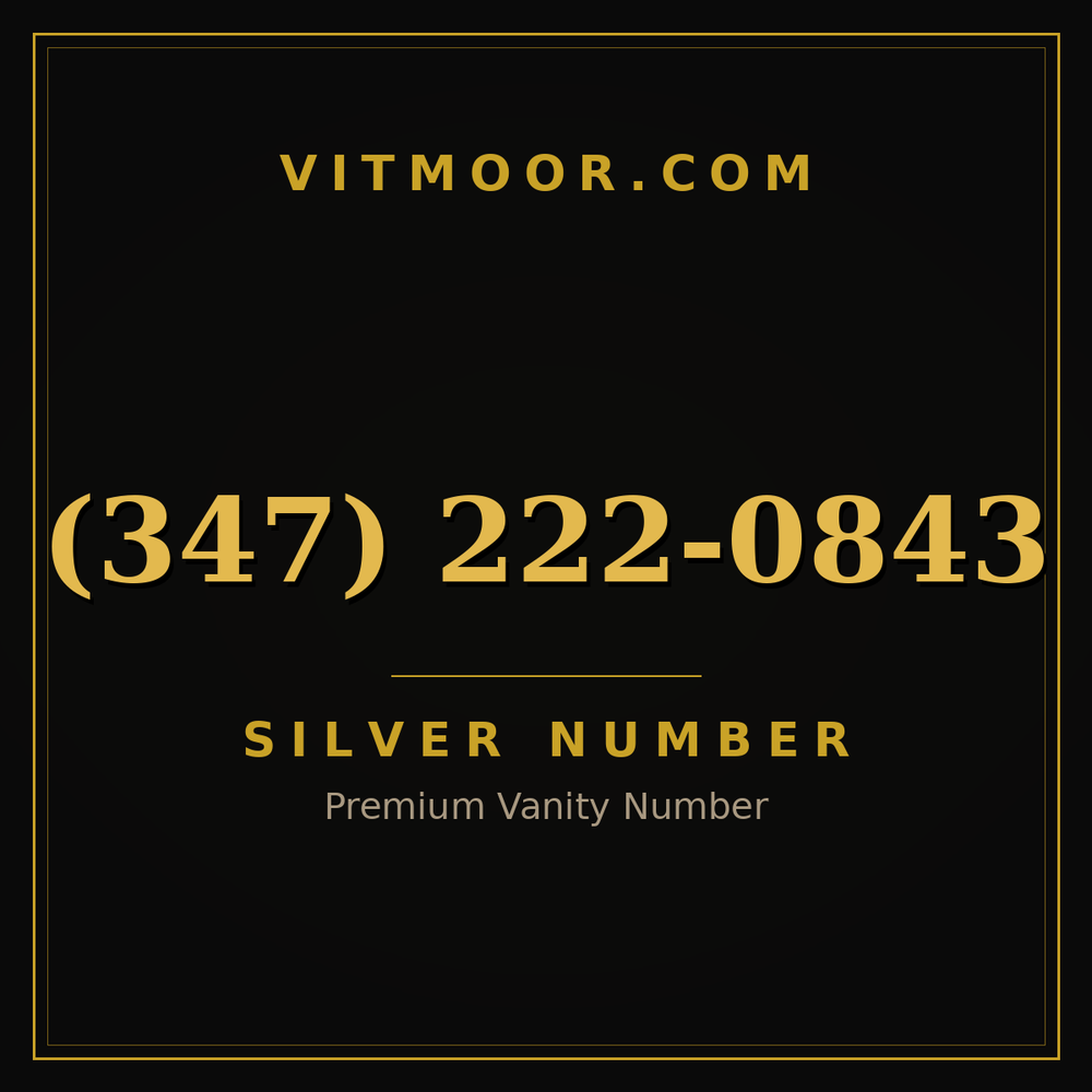 347 222-0843