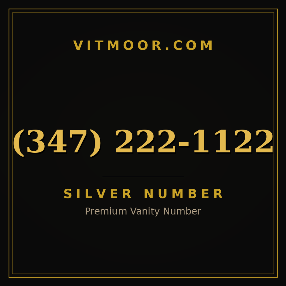 347 222-1122