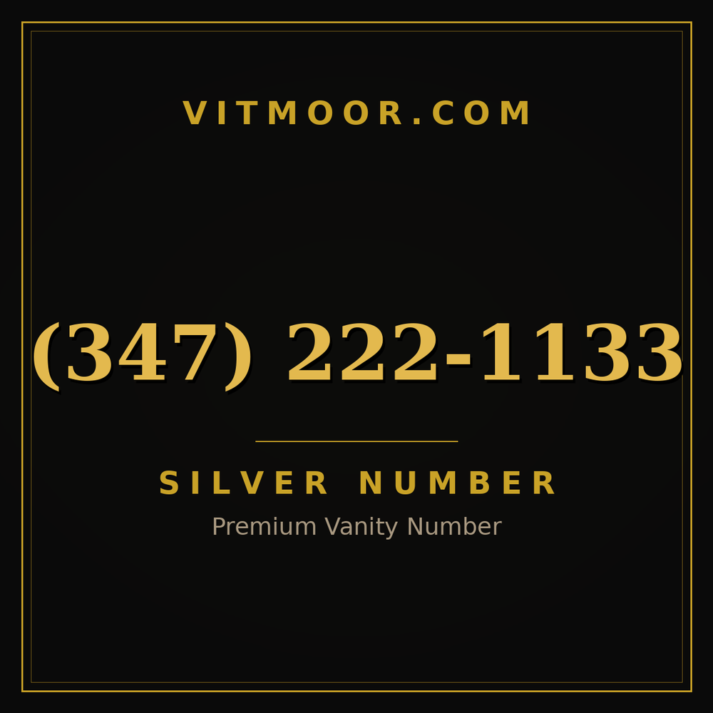 347 222-1133