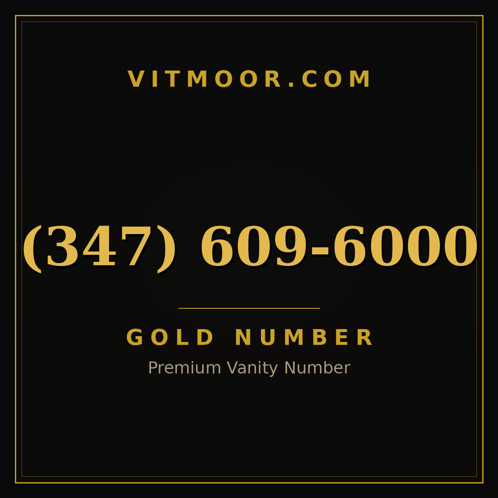 347 609-6000