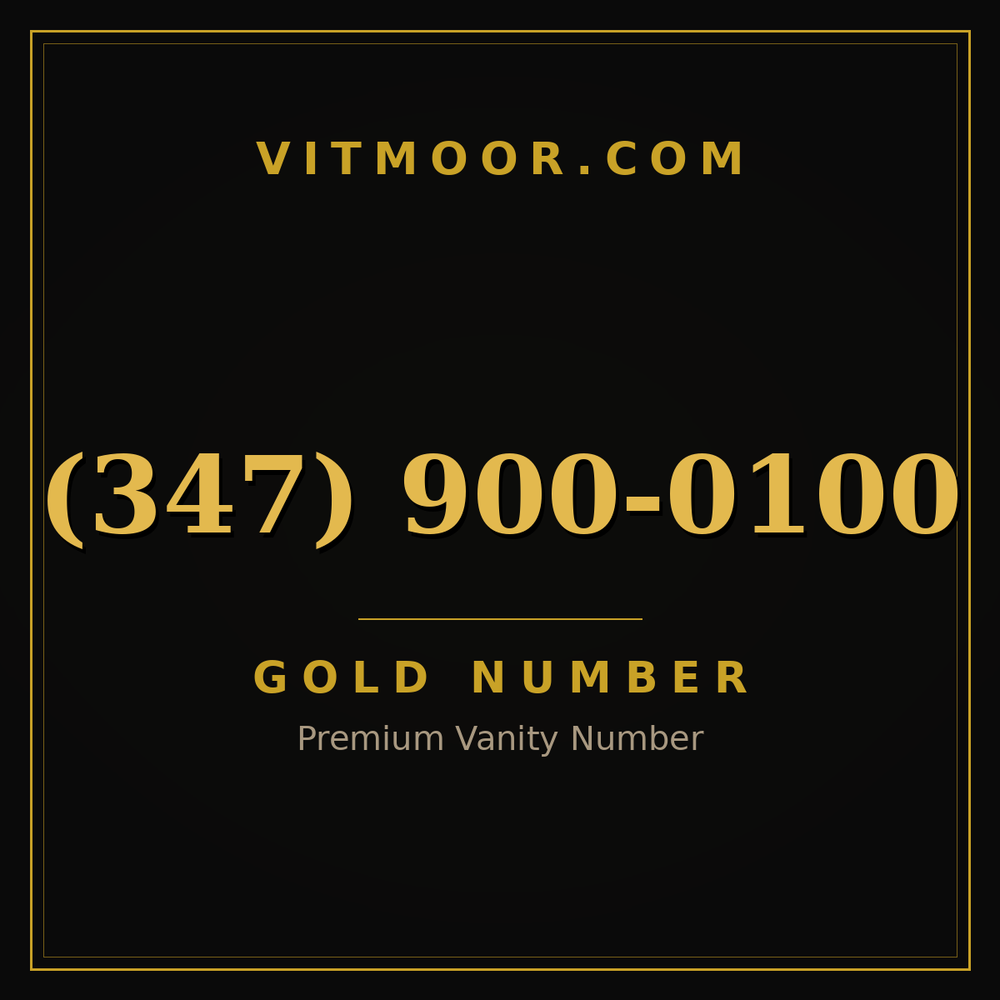 347 900-0100