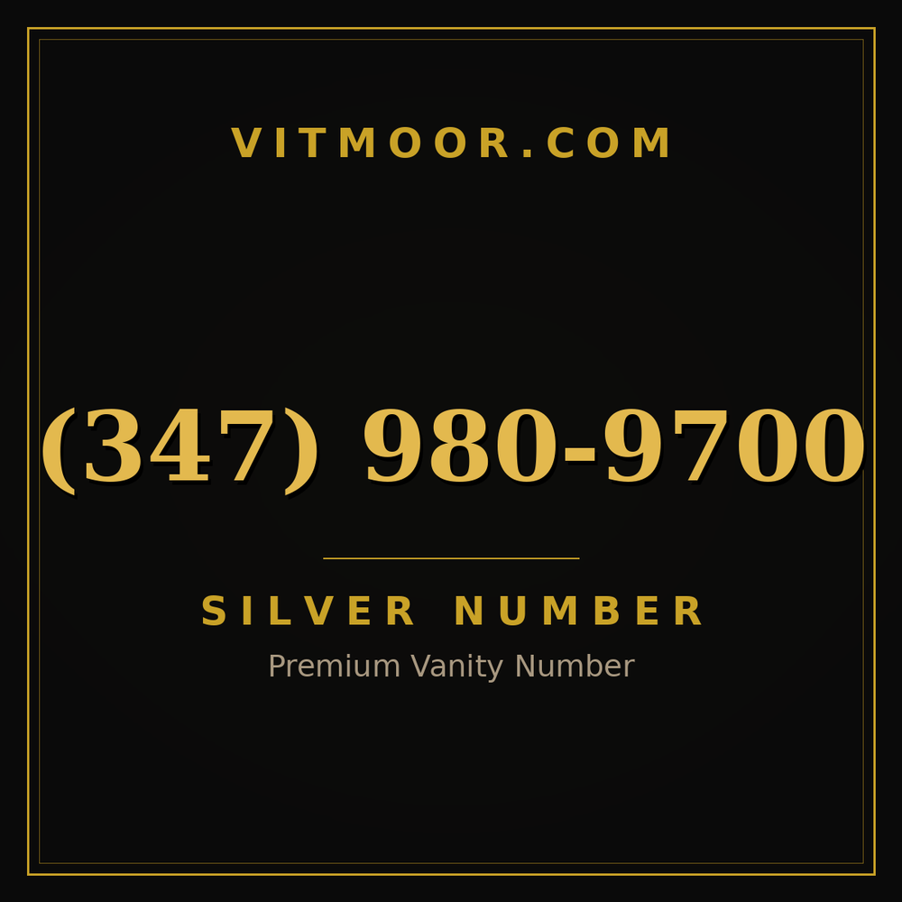 347 980-9700