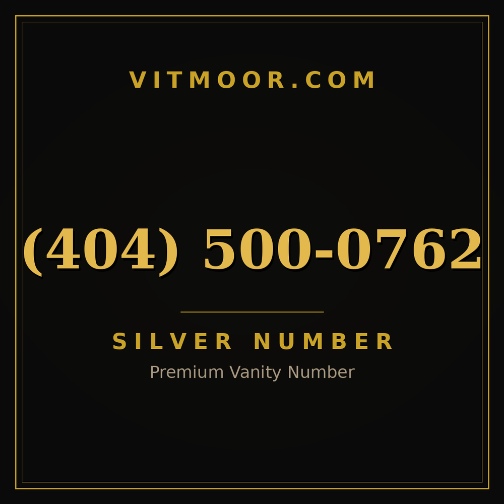 404 500-0762