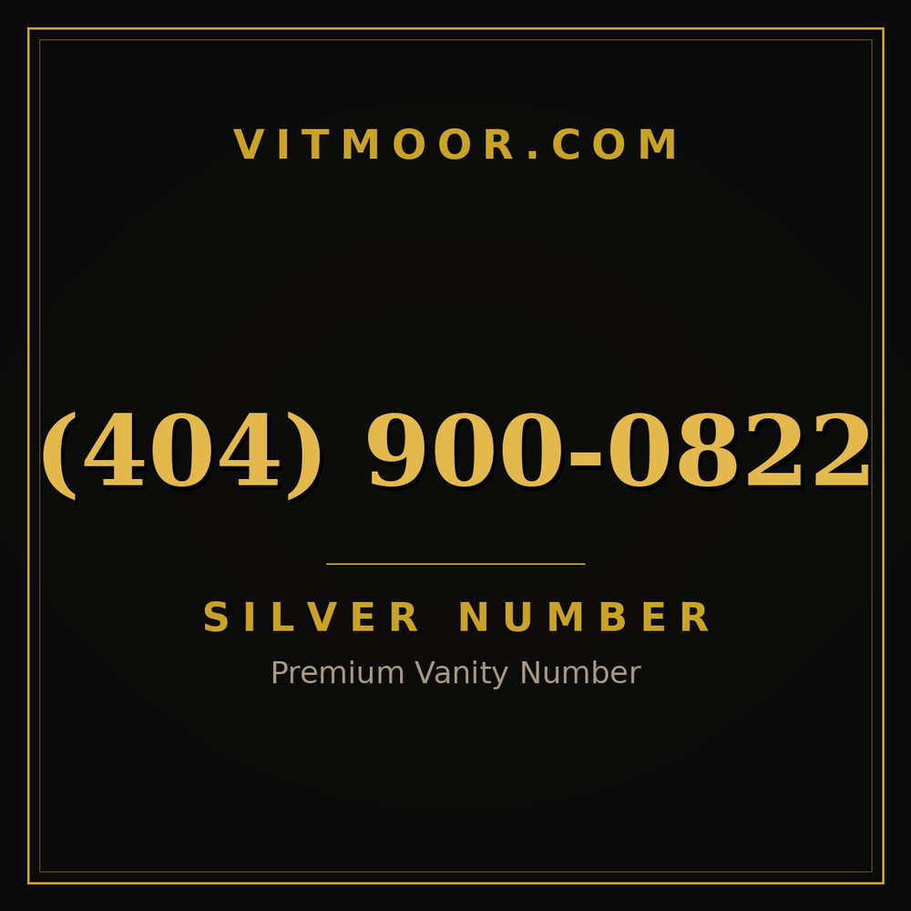 404 900-0822