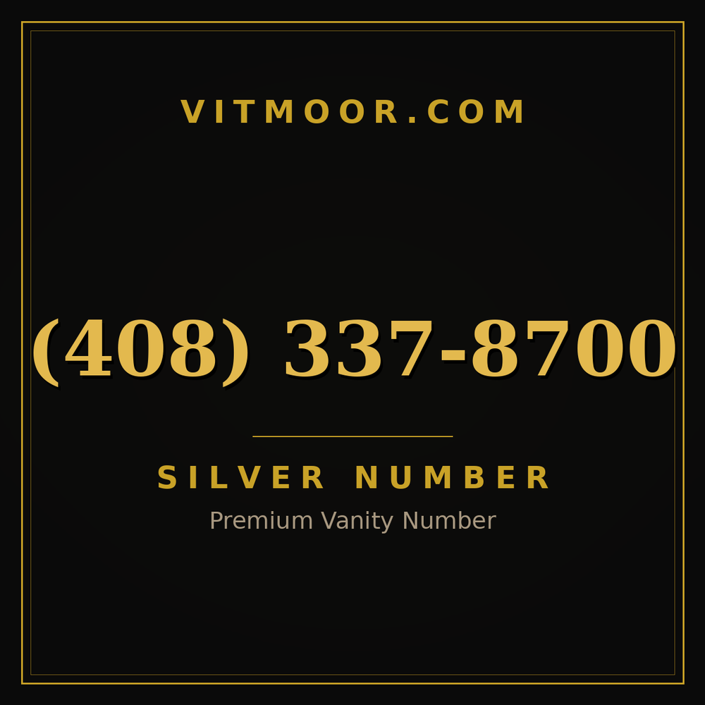 408 337-8700