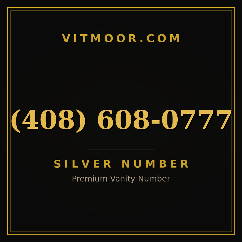 408 608-0777