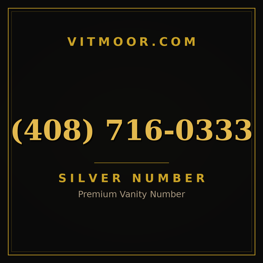 408 716-0333
