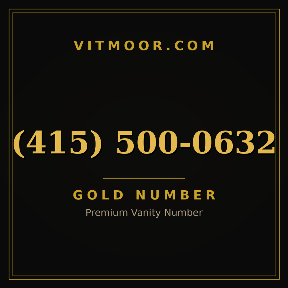 415 500-0632