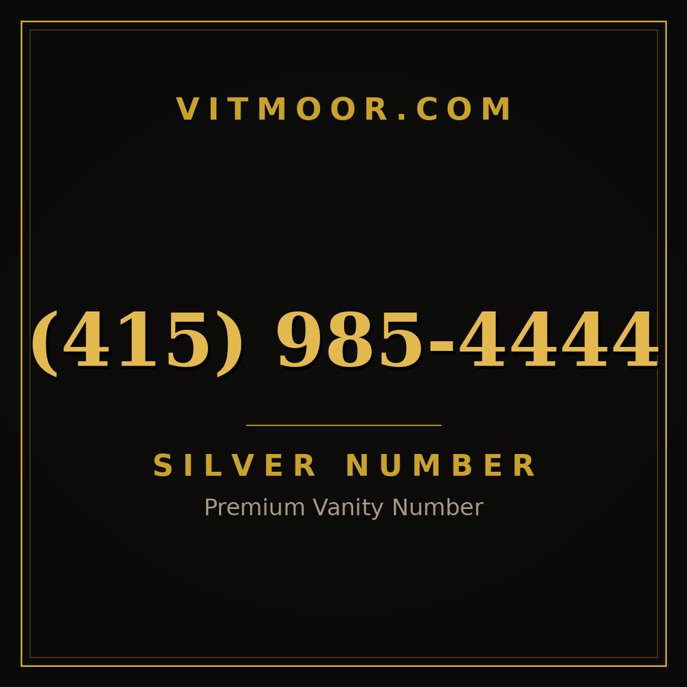 415 985-4444
