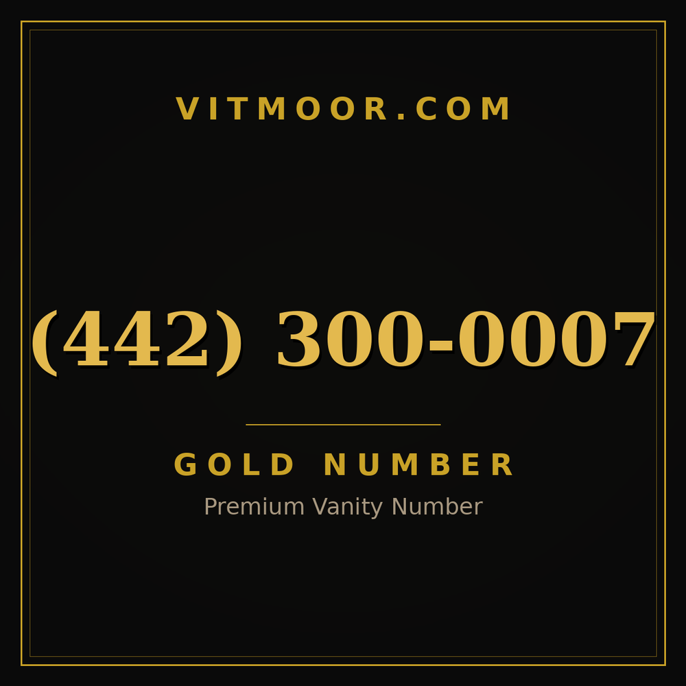 442 300-0007