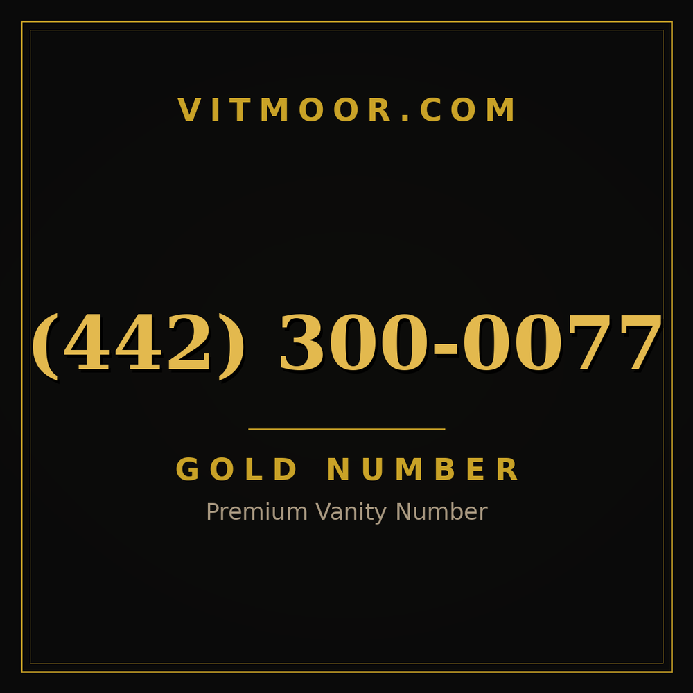 442 300-0077