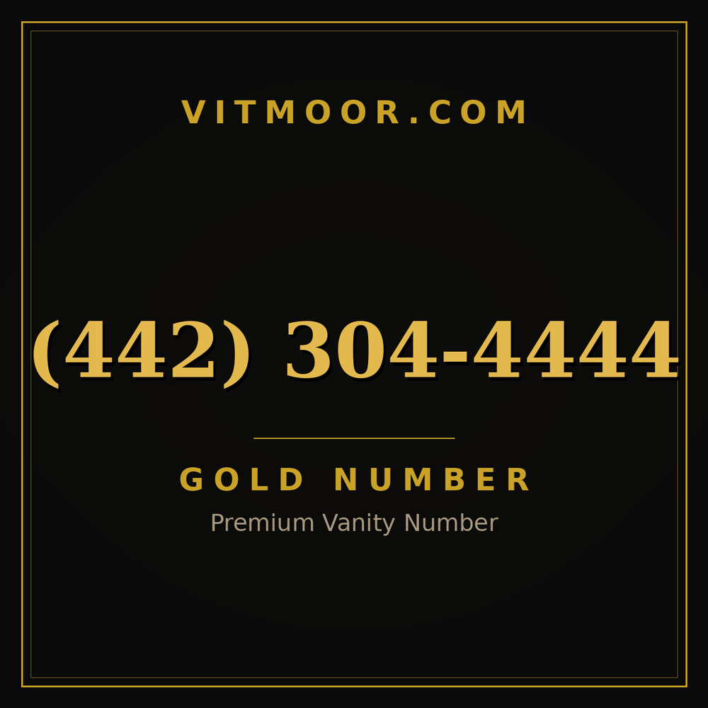 442 304-4444
