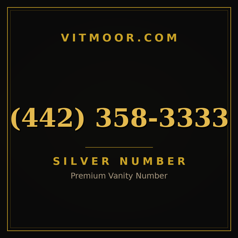 442 358-3333