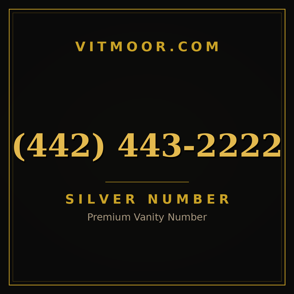 442 443-2222