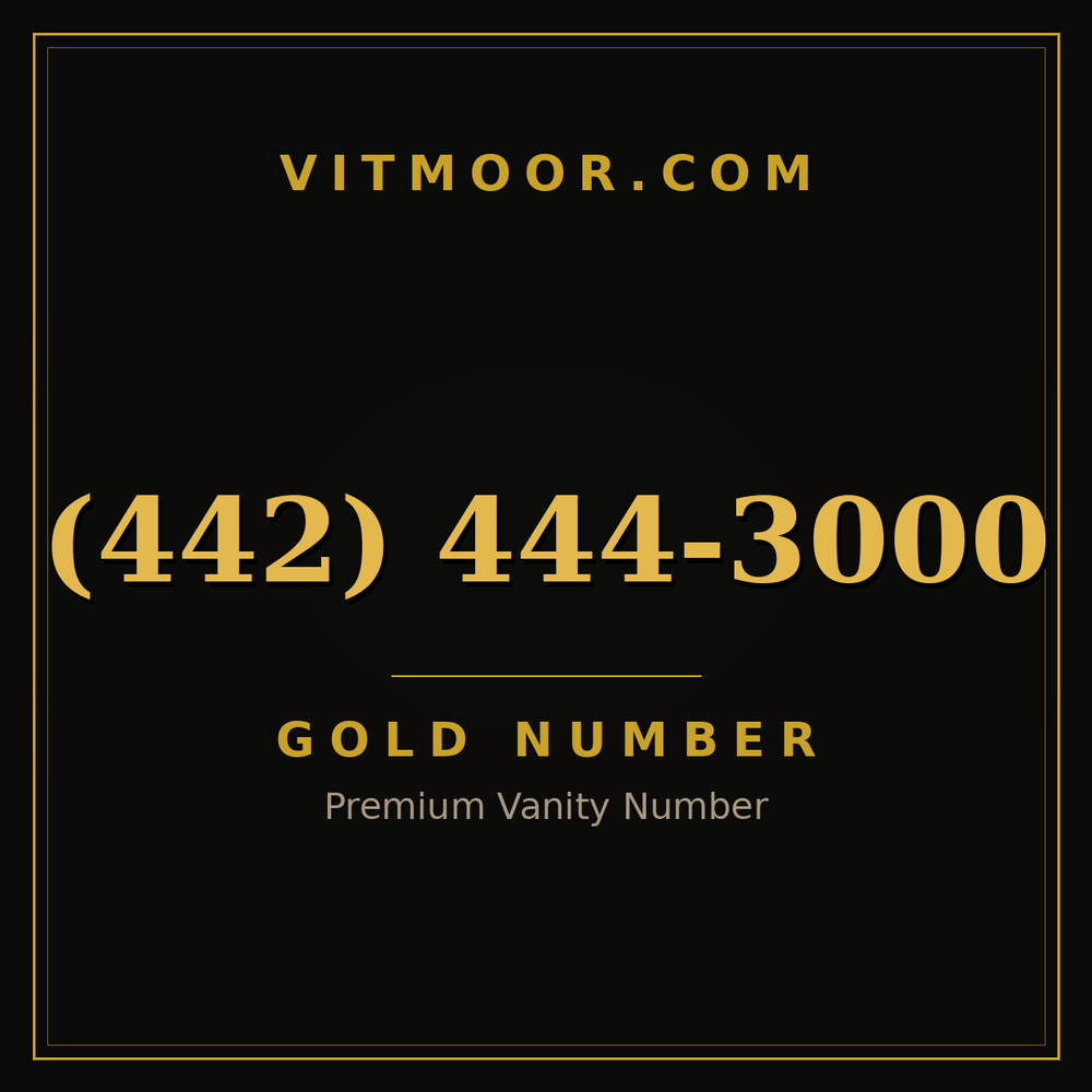 442 444-3000