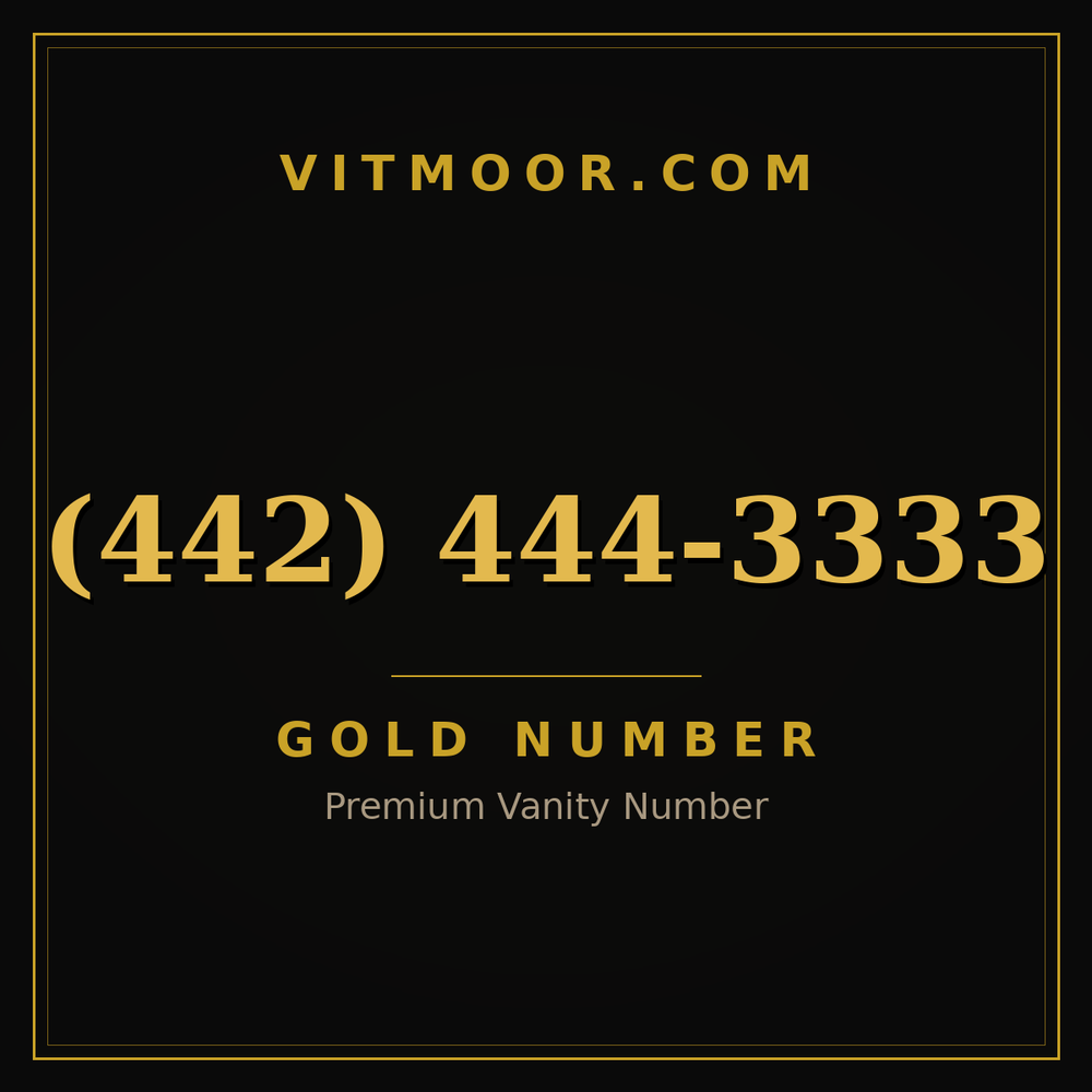 442 444-3333