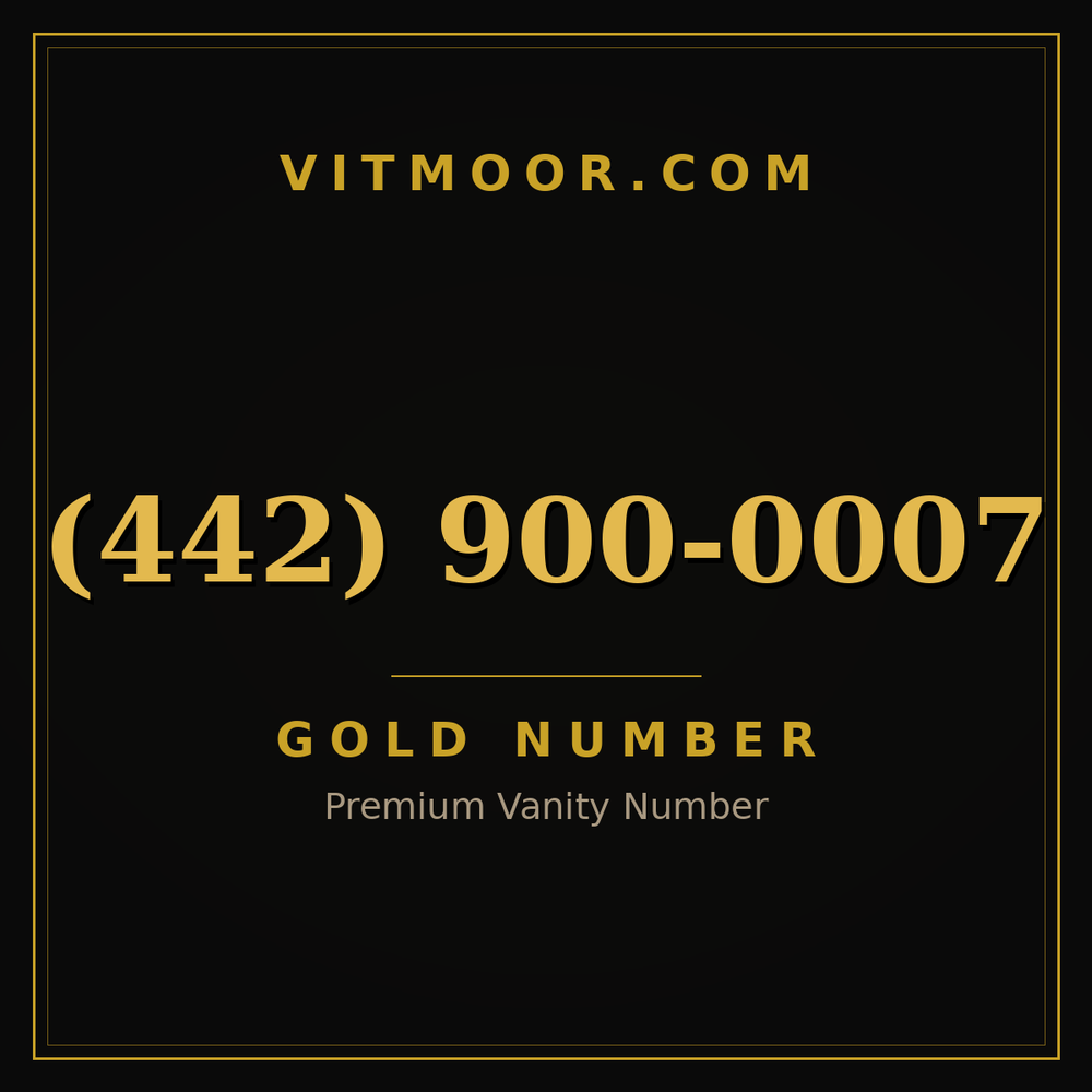 442 900-0007