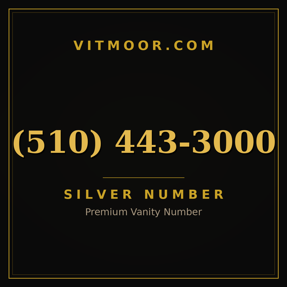 510 443-3000