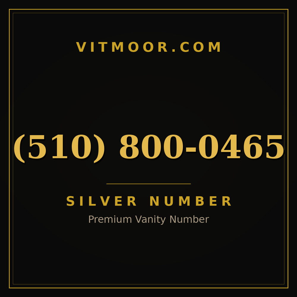 510 800-0465
