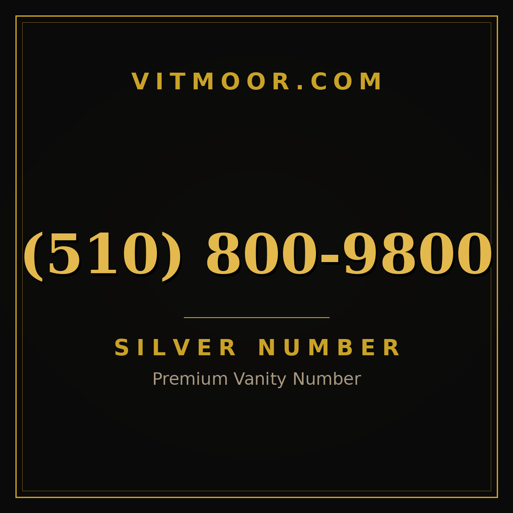 510 800-9800