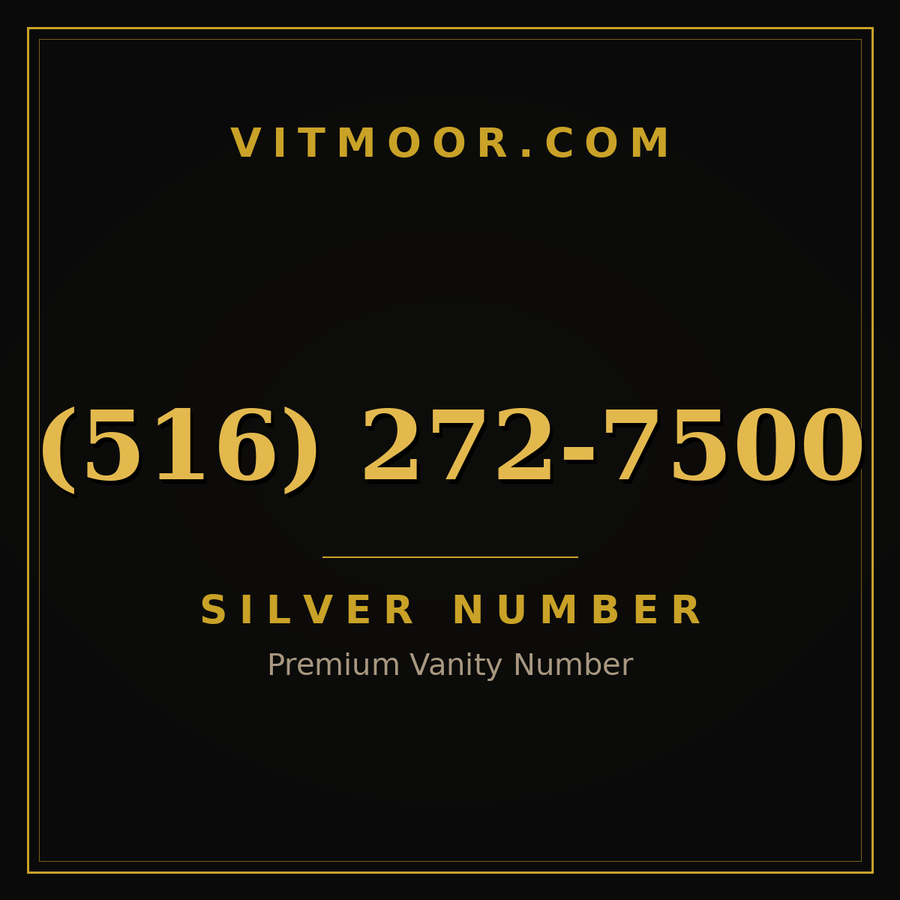 VITMOOR Silver premium number (516) 272-7500