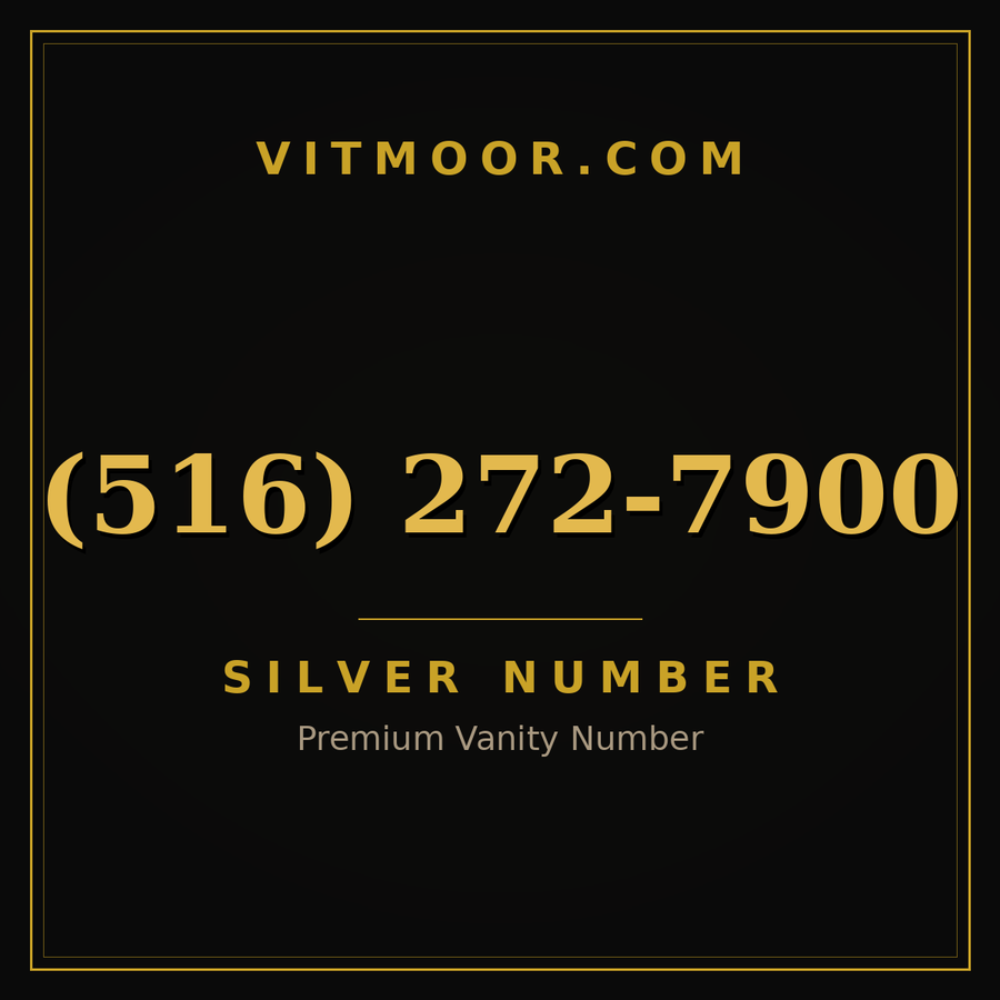 VITMOOR Silver premium number (516) 272-7900