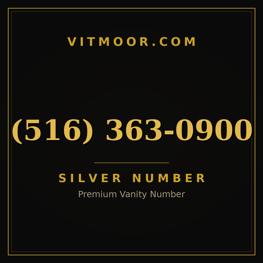 VITMOOR Silver premium number (516) 363-0900