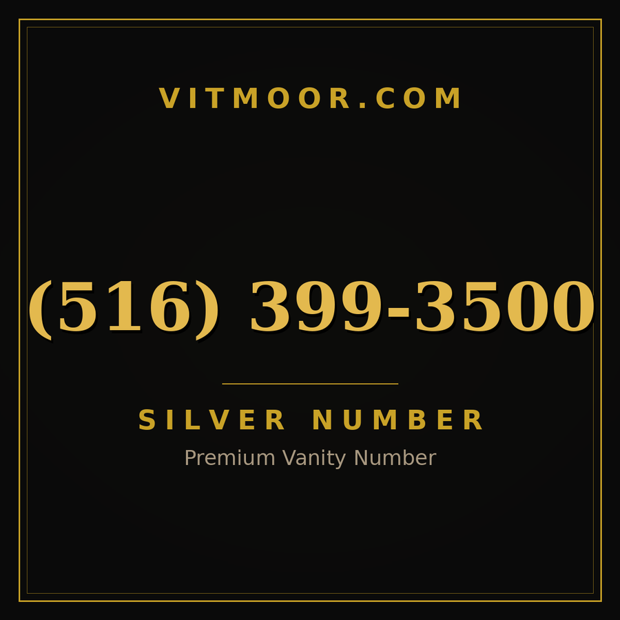 VITMOOR Silver premium number (516) 399-3500