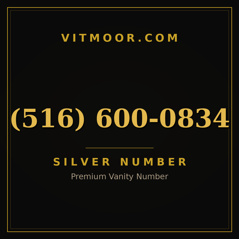 516 600-0834