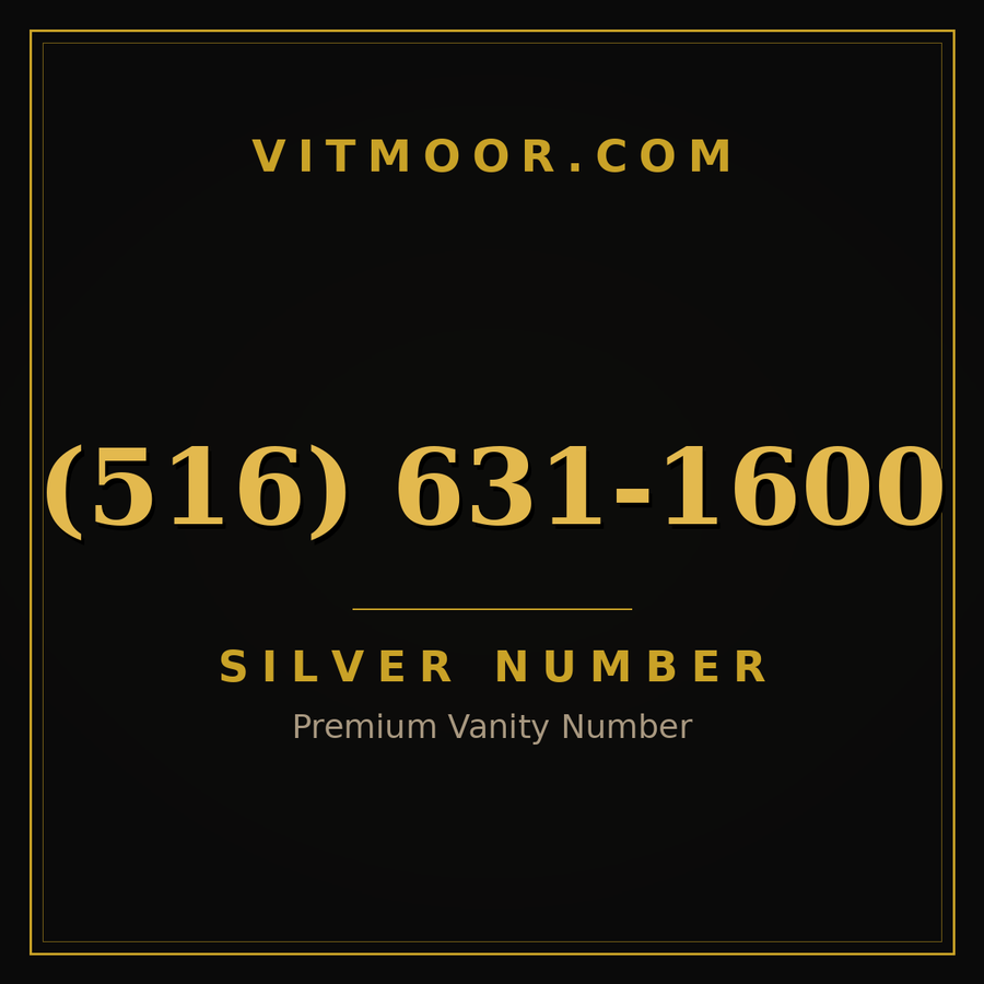 VITMOOR Silver premium number (516) 631-1600
