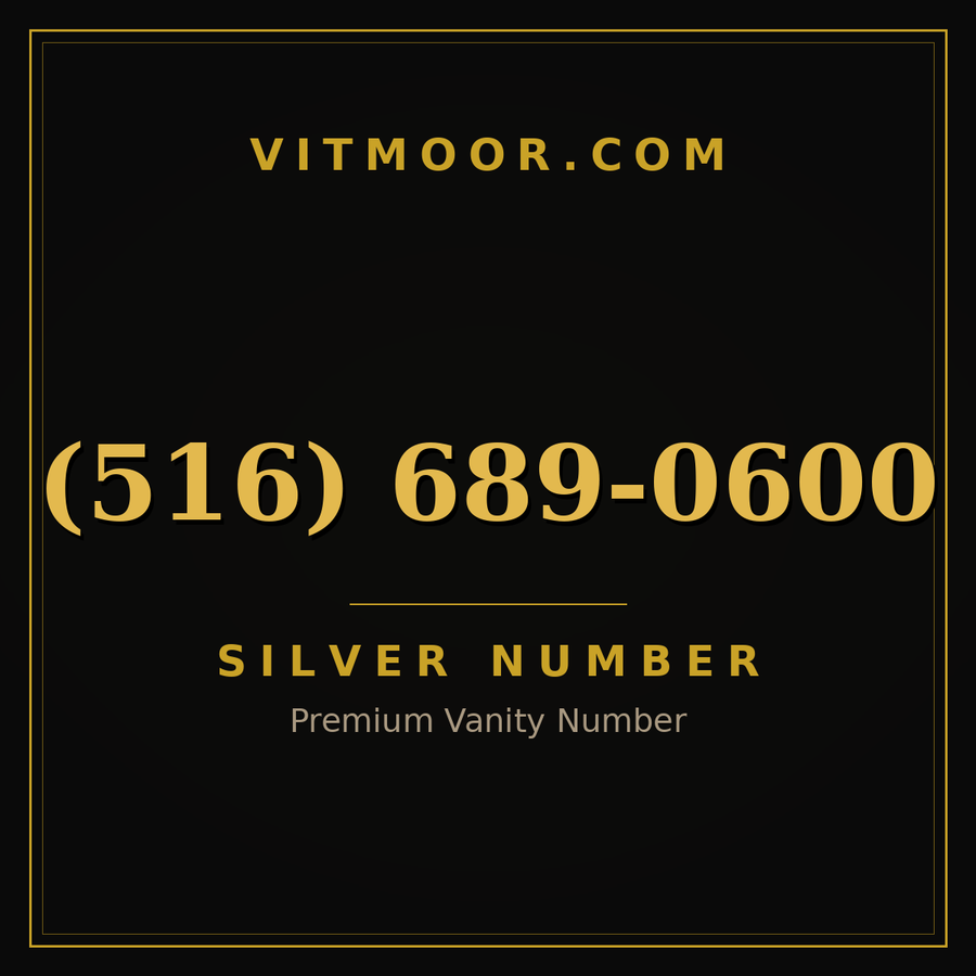 VITMOOR Silver premium number (516) 689-0600