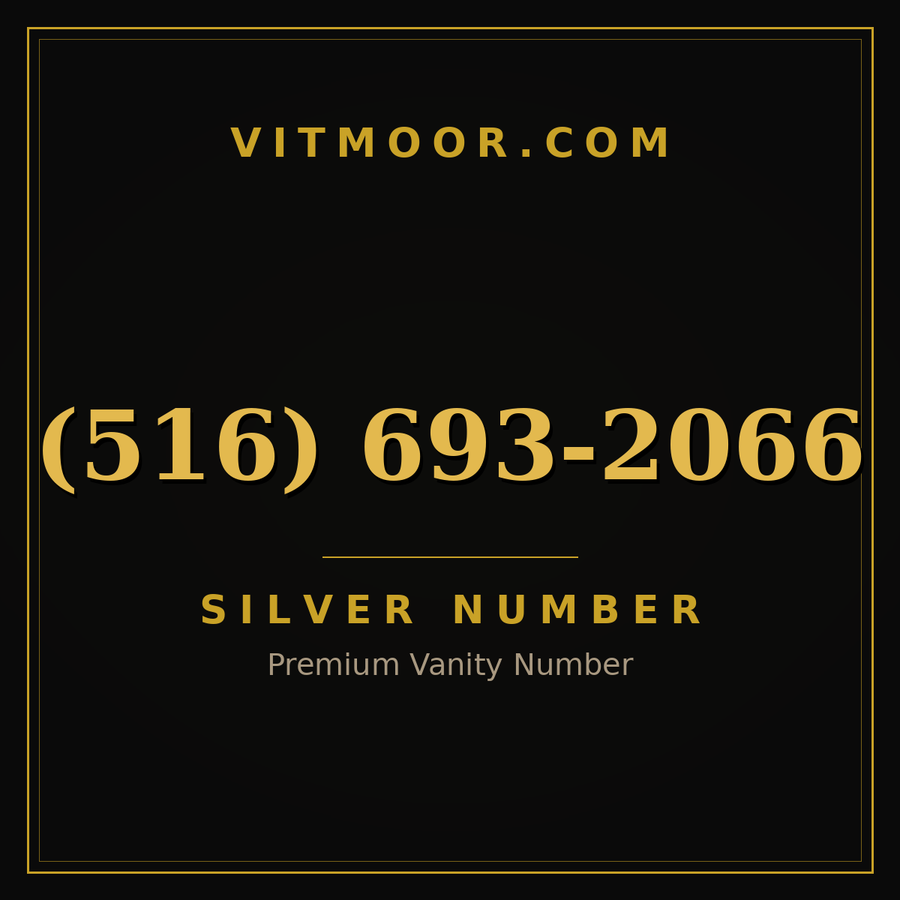 VITMOOR Silver premium number (516) 693-2066