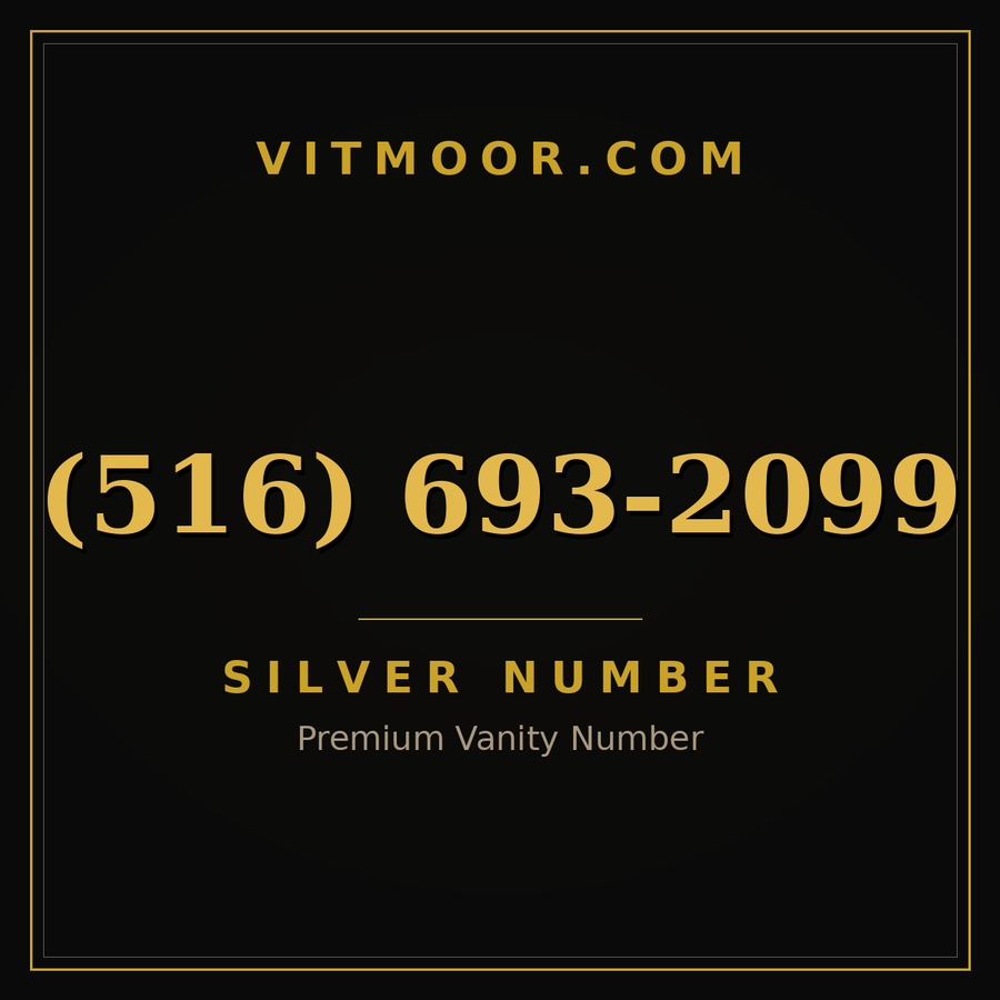 VITMOOR Silver premium number (516) 693-2099