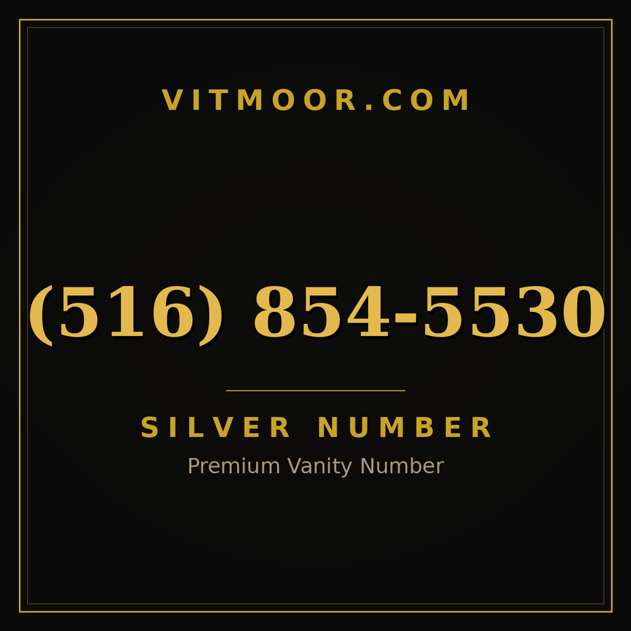 VITMOOR Silver premium number (516) 854-5530