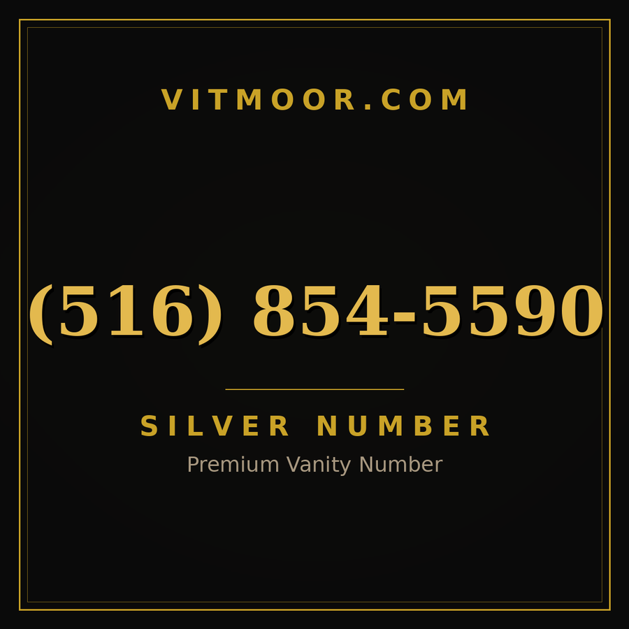 VITMOOR Silver premium number (516) 854-5590