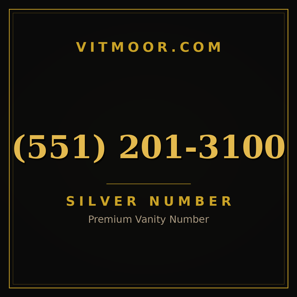 551 201-3100