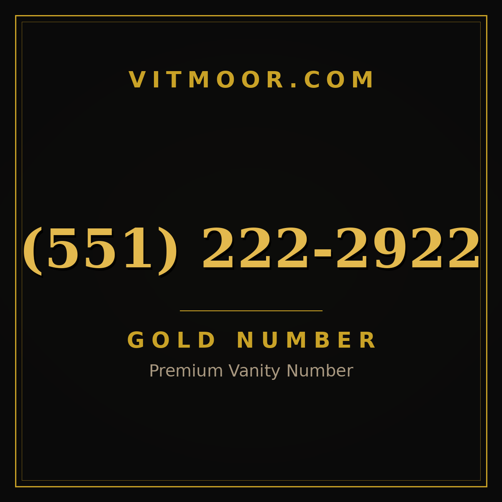 551 222-2922