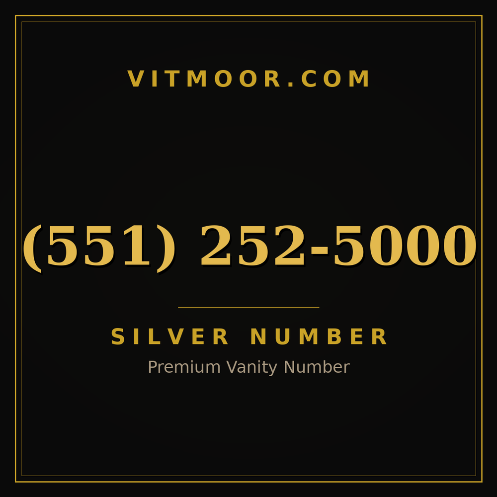 551 252-5000