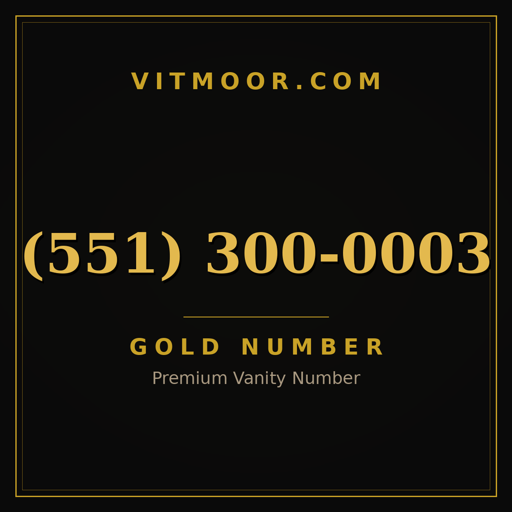 551 300-0003