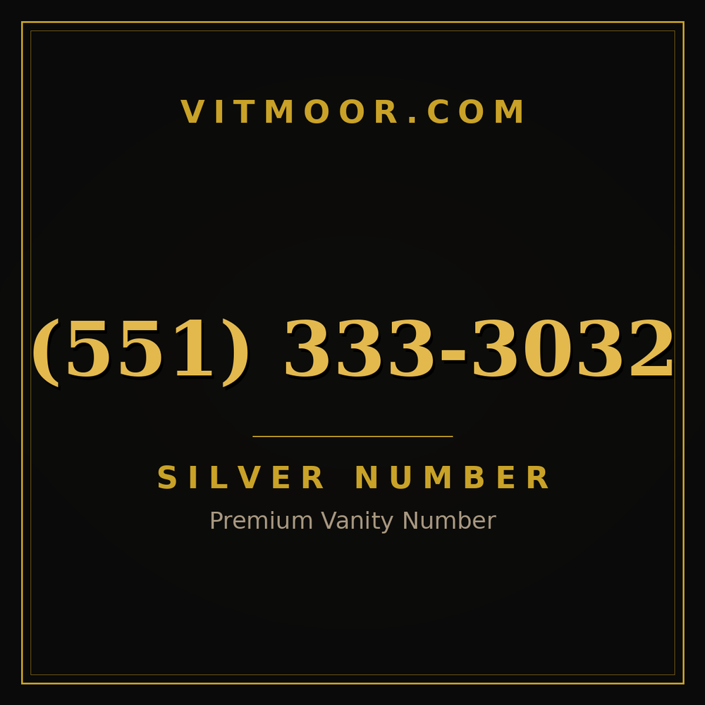 551 333-3032