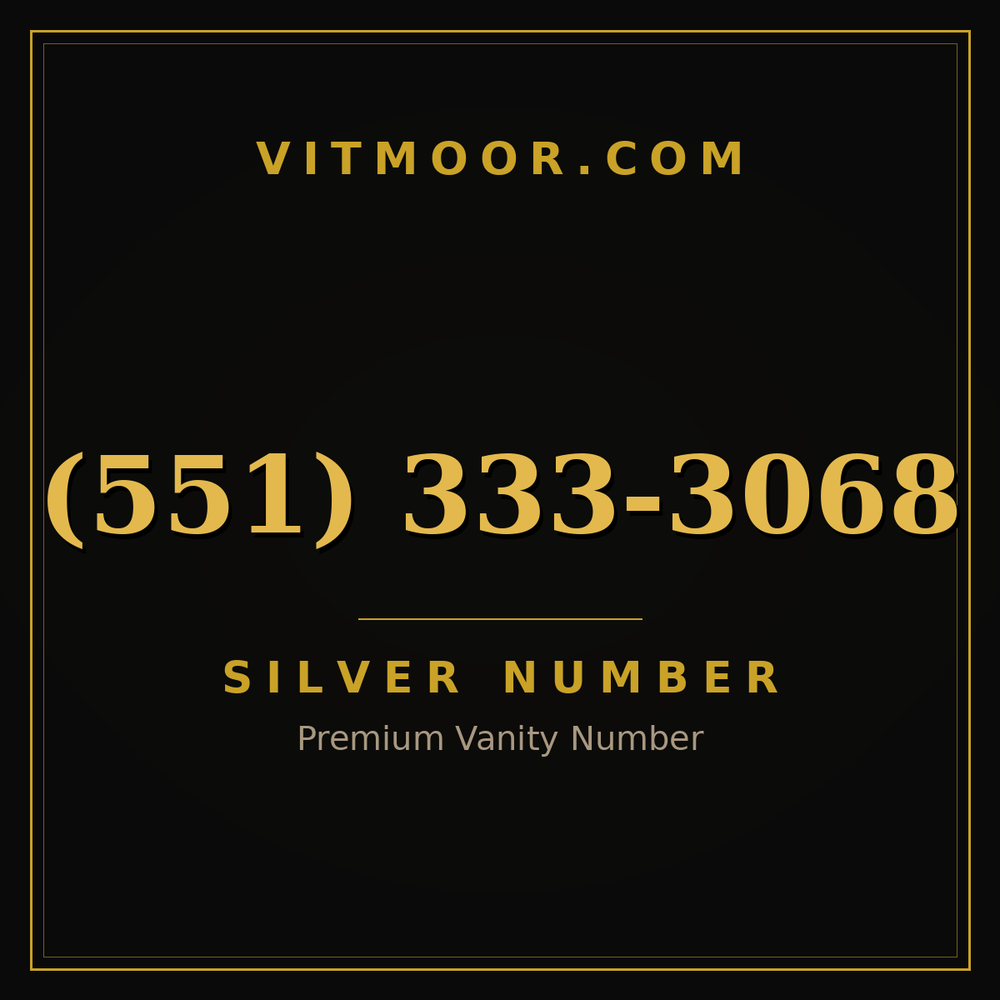 551 333-3068