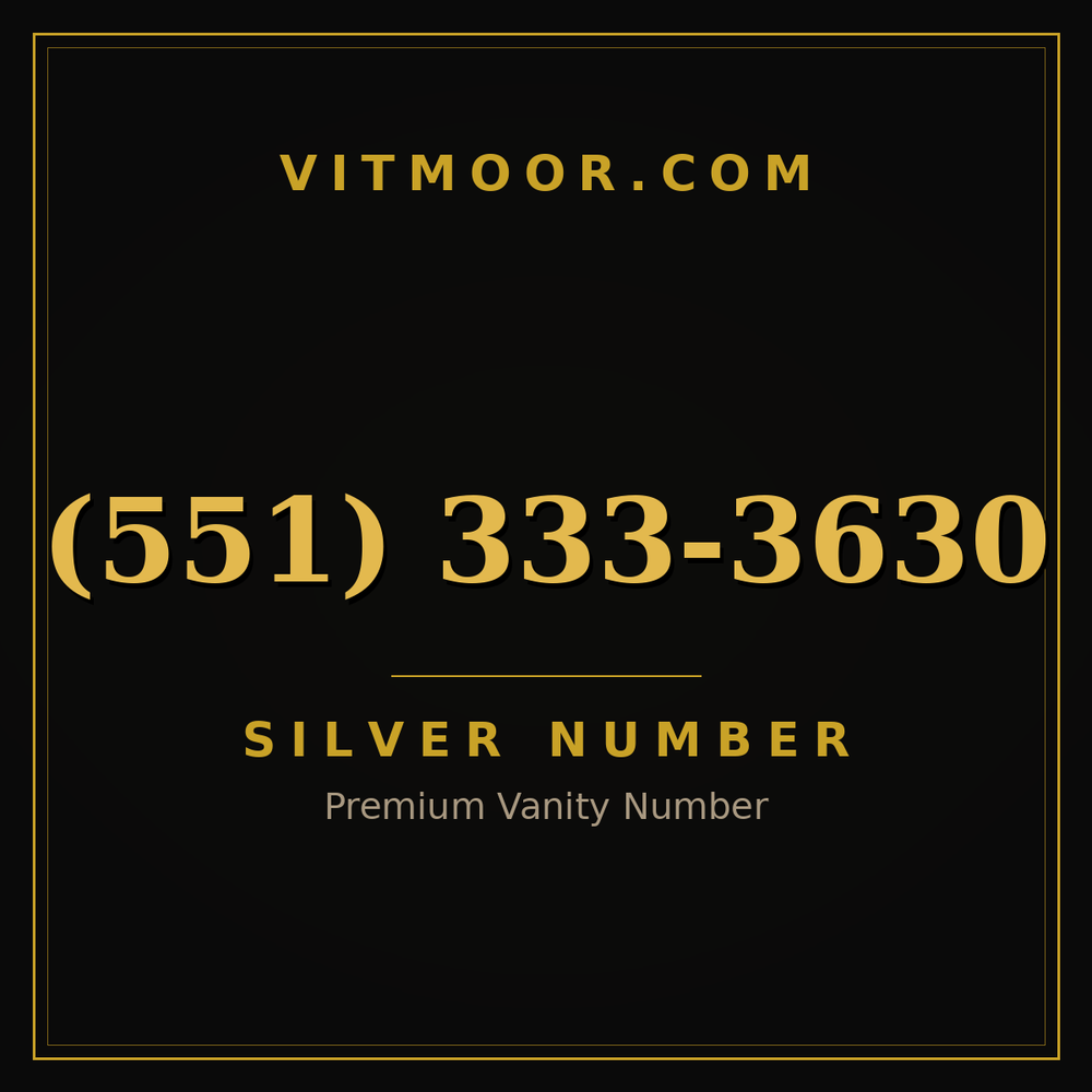 551 333-3630
