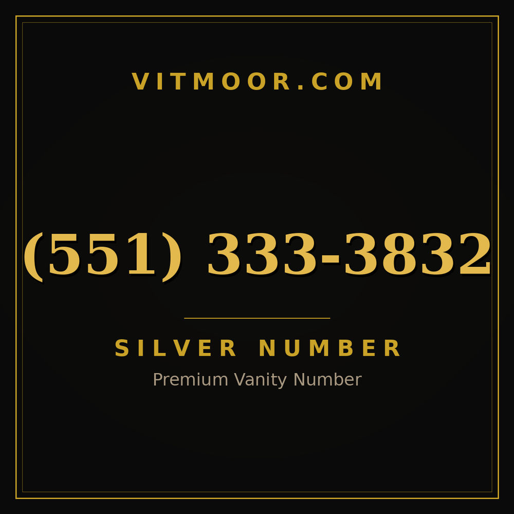 551 333-3832